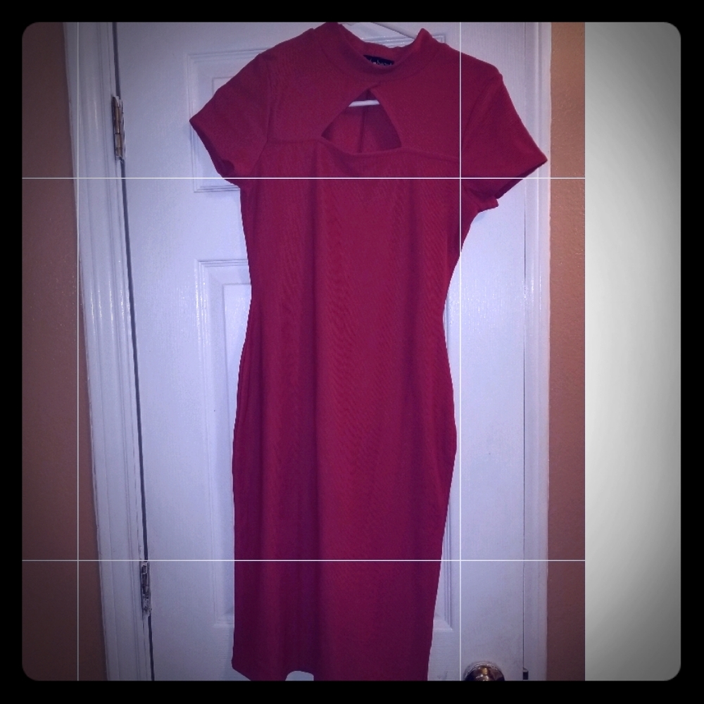 Red dress